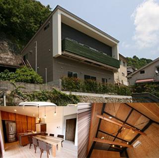 急傾斜地に建つ家 建築家の設計事例 建築家紹介センター 急傾斜地に建つ家 建築家の設計事例 建築家紹介センター