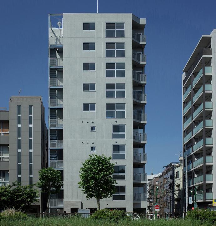 千石の10階建て賃貸マンション|建築家の設計事例|建築家紹介センター 千石の10階建て賃貸マンション|建築家の設計事例|建築家紹介センター