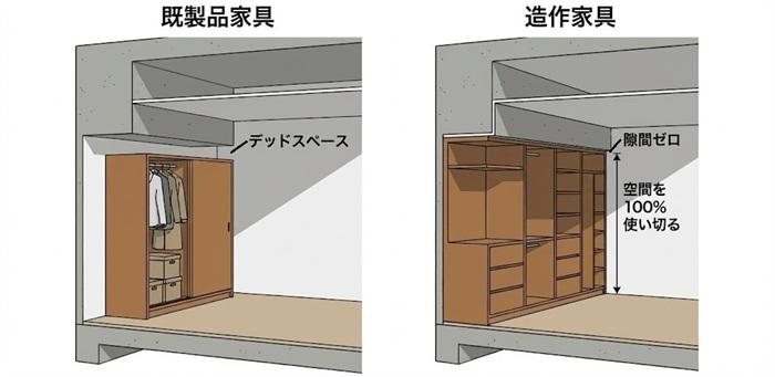 造作家具のメリット
