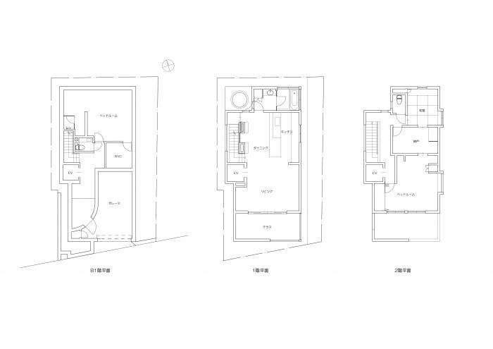 日吉台の家・平面図