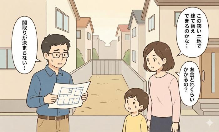 狭小住宅で多いお悩み 狭小住宅で多いお悩み