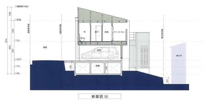 道路より低い土地でも住みやすいカタチに アトリエ キューブ建築設計 橋詰 慎さん 建築家紹介センター