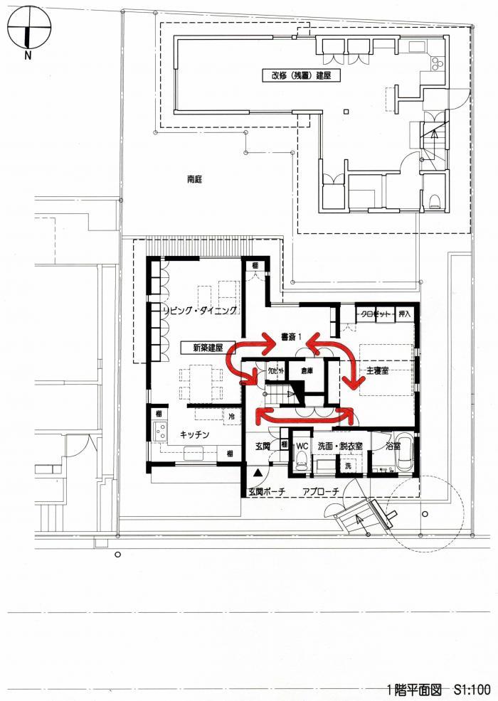 関町の家Ⅱ・間取り