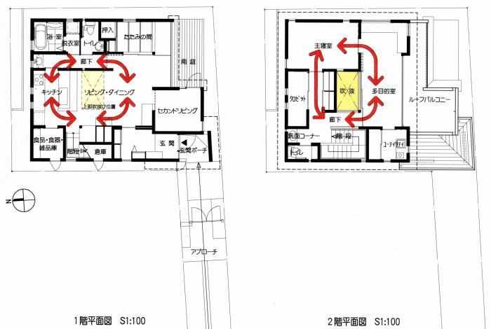 杉並の家・間取り