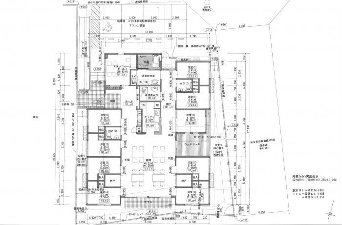 Ｔ小規模多機能型居宅介護事業所・平面図